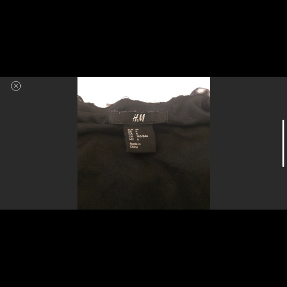 H & M Sleeveless Floral Dress, Size 6 - Picture 2 of 2